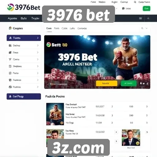 Análise das funcionalidades do site 3976 bet